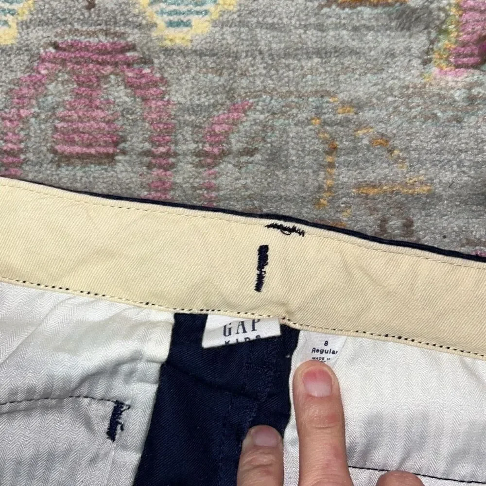 Gap navy pants boys 8 regular